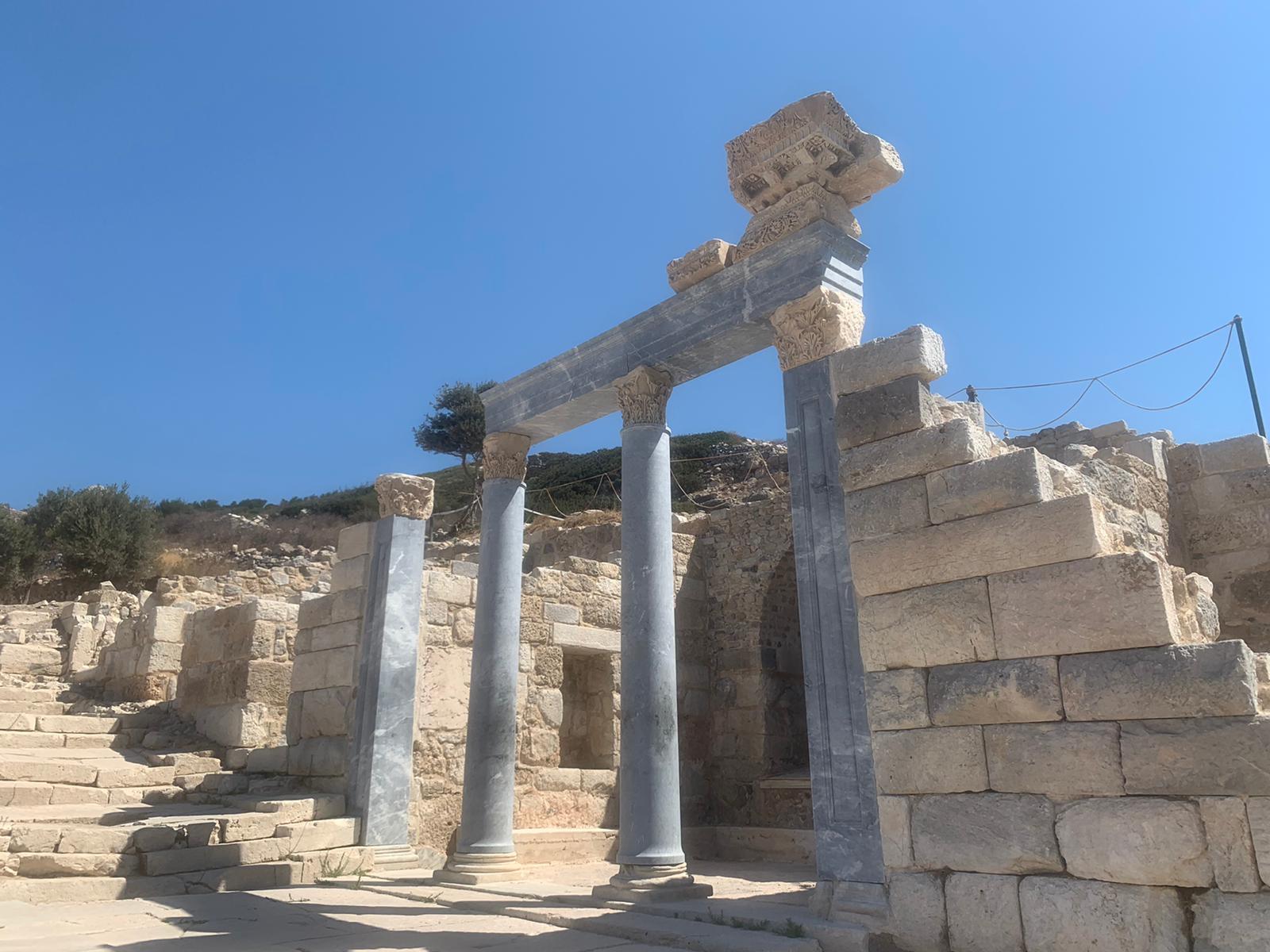 Knidos carian trail wandelvakantie Turkije